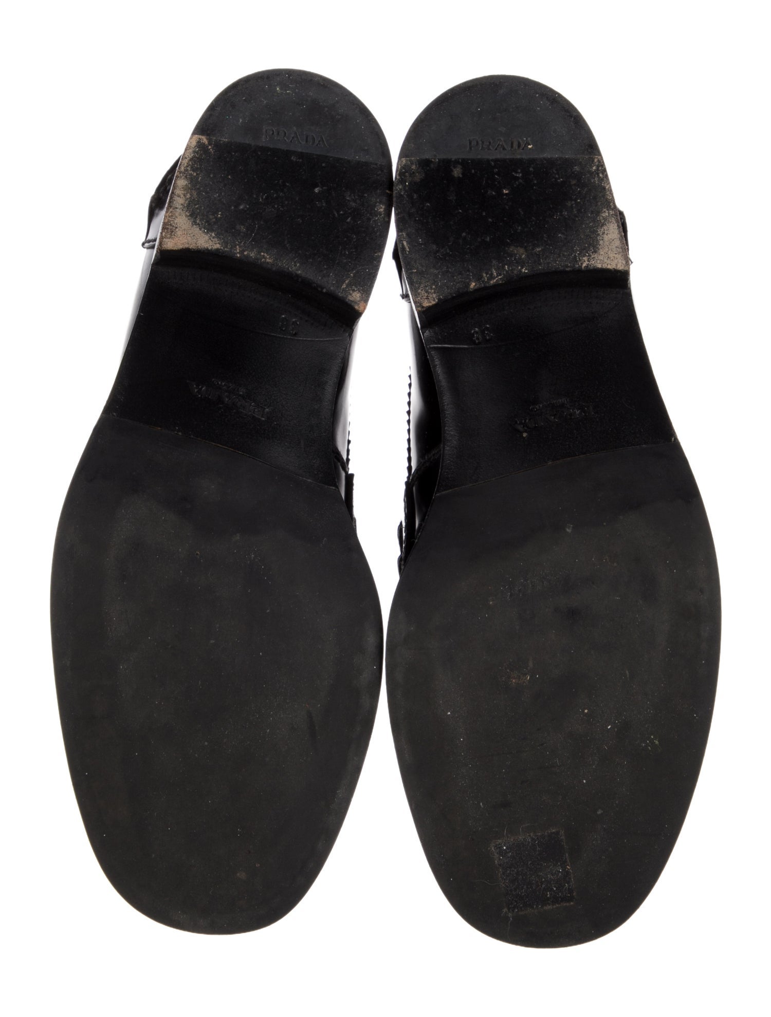 Prada Leather Loafers